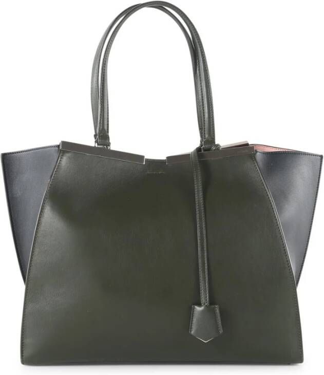 Fendi Vintage Tweedehands tas Grijs Dames