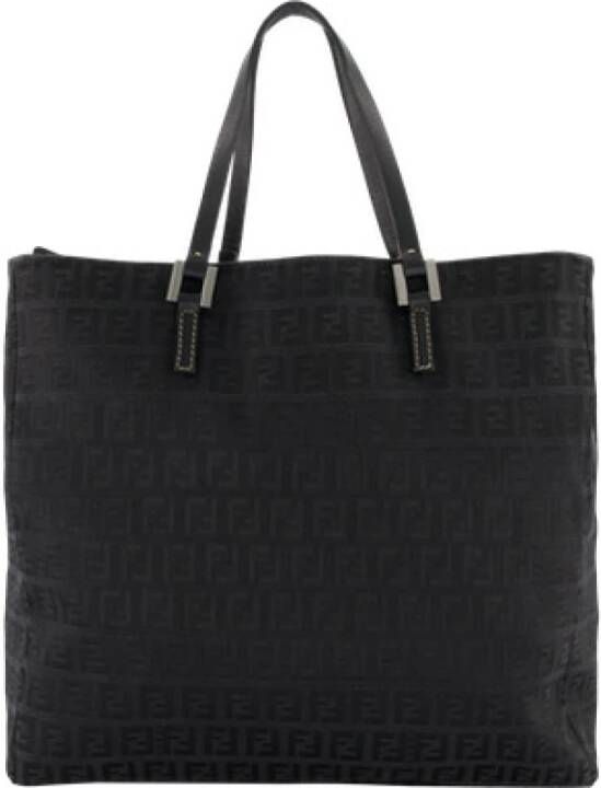 Fendi Vintage Tweedehands tas Zwart Dames