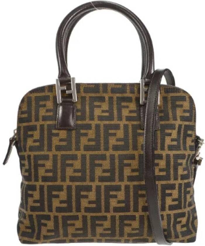 Fendi Vintage Voldoende handtassen Bruin Dames