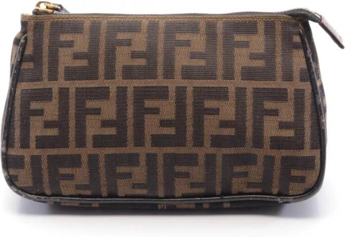 Fendi Vintage Voldoende klauwen Bruin Dames