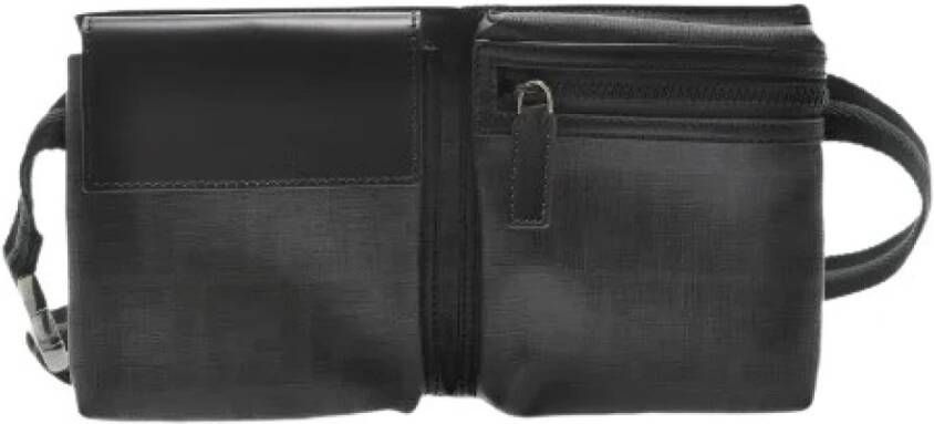 Fendi Vintage Voldoende lederen crossbody-bags Zwart Dames