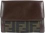 Fendi Vintage Voldoende lederen portefeuilles Bruin Heren - Thumbnail 1