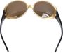 Fendi Vintage Voldoende plastic sungles Bruin Dames - Thumbnail 1
