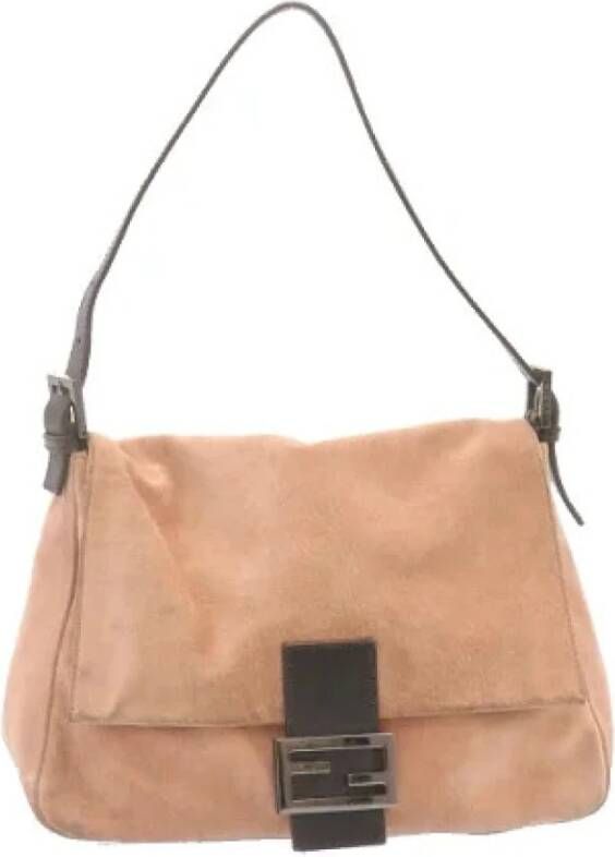 Fendi Vintage Voldoende schoudertas Roze Dames