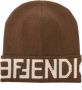 Fendi Stijlvolle hoeden in wit en blauw Brown Dames - Thumbnail 1