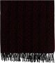 Fendi Wollen sjaal met monogram Zwart Heren - Thumbnail 1