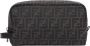 Fendi Zwarte Heren Toilettas Stijlvol en Praktisch Black Heren - Thumbnail 1