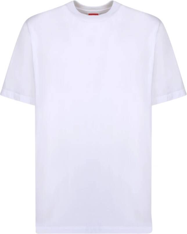 Ferrari Iconisch Wit T-shirt voor Heren White Heren