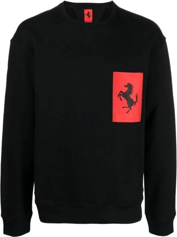 Ferrari Sweatshirts Zwart Heren