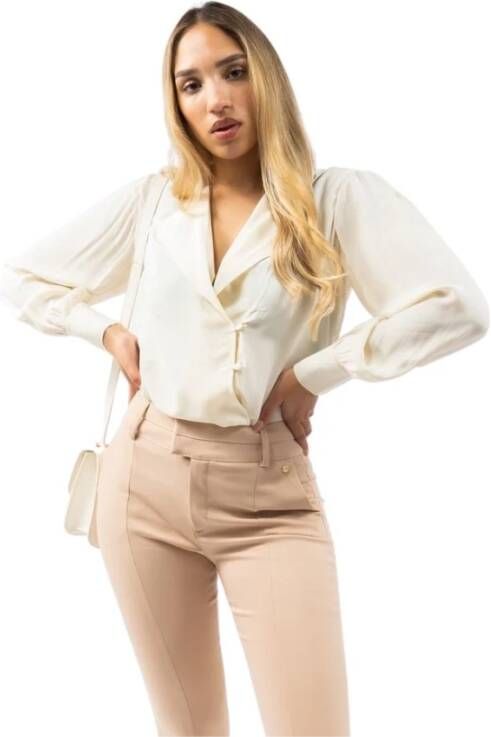 Fifth House Blouses Beige Dames