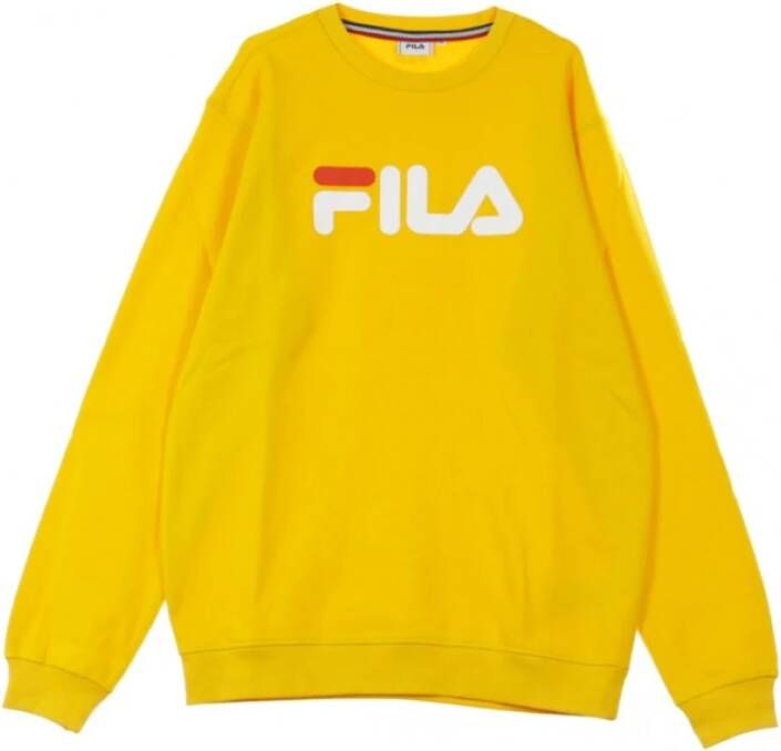 Fila Crewneck sweatshirt puur Yellow Heren
