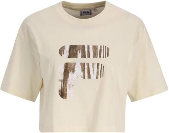 Fila T-shirt Korte Mouw faw0449_bothel_cropped_beige