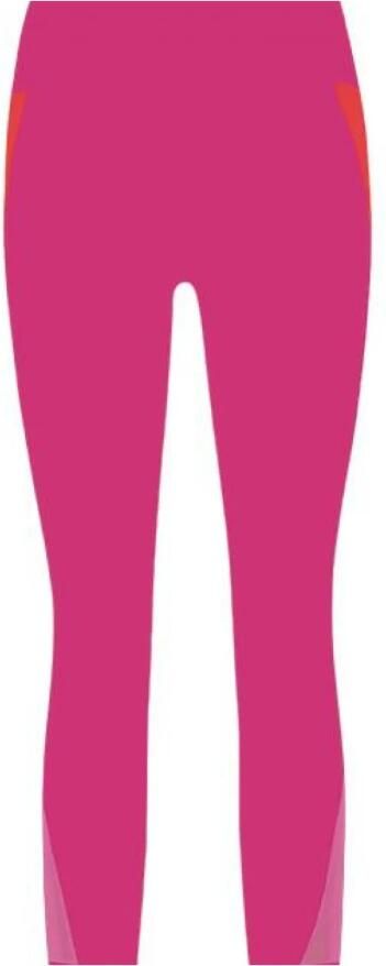 Fila Dames 7 8 Leggings Fitness Roze Rood Pink Dames - Foto 3