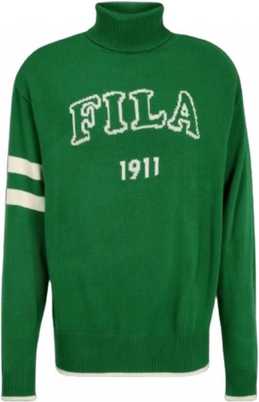 Fila Gebreide Sweaters & Hoodies Collectie Green Heren - Foto 3