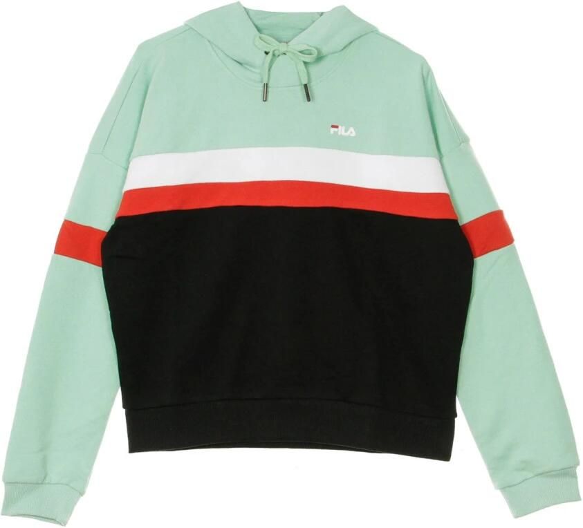 Fila Geknipte lichtgewicht hoodie Mist Groen Multicolor Dames - Foto 2
