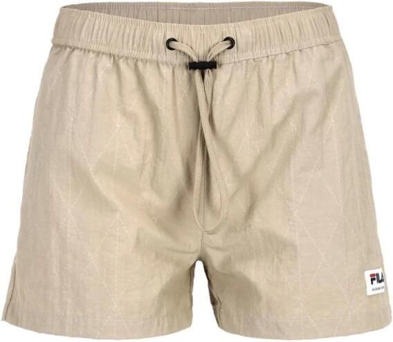 Fila Korte Broek faw0427_tauche_woven_shorts_beige