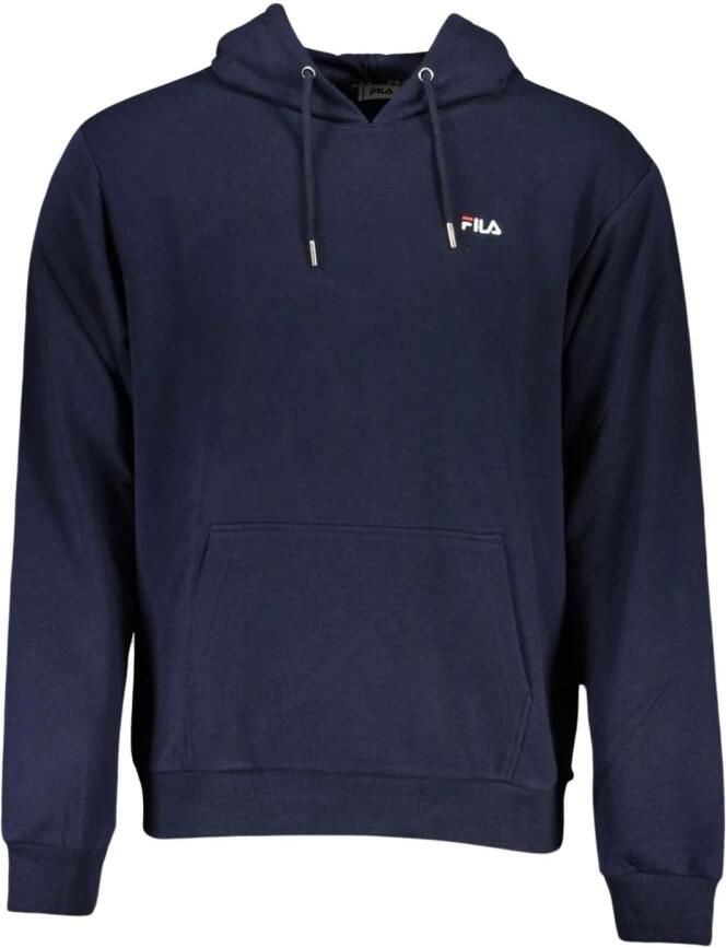 Fila Blauw capuchon sweatshirt van katoenmix Blue Heren