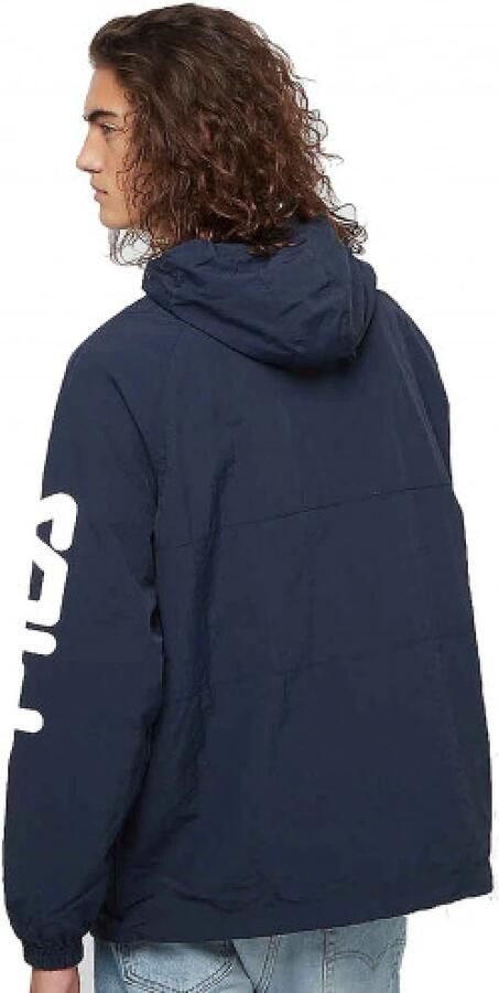 Fila Zwarte Iris Heren Windbreaker Slip-On Blue Heren - Foto 5