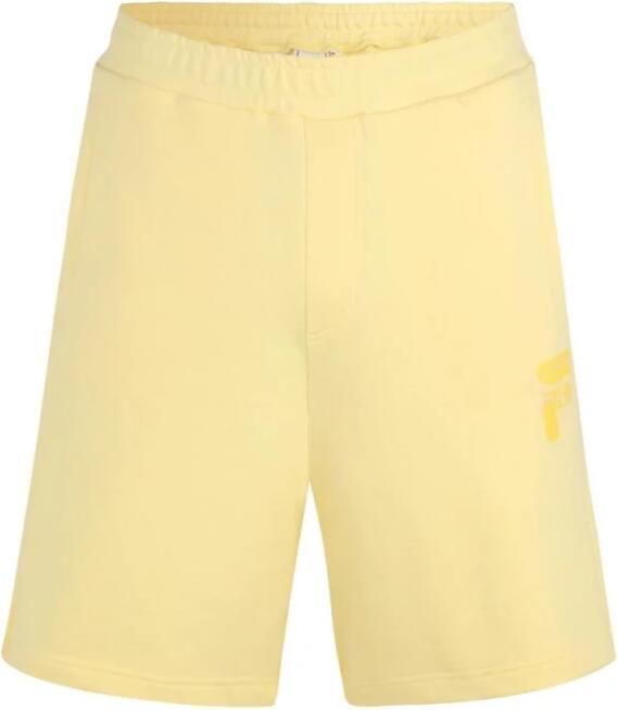 Fila Katoenen Bermuda Shorts Oversize Sweatpants Yellow Heren - Foto 2