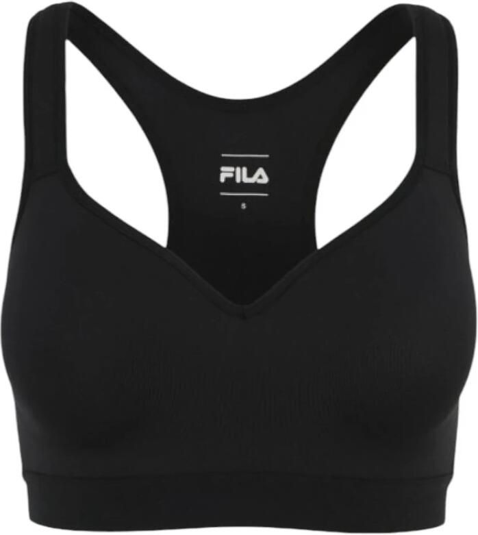 Fila Ondersteunende Halterneck Sport BH Black Dames