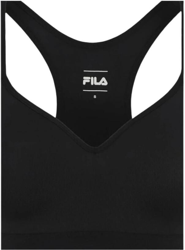 Fila Ondersteunende Halterneck Sport BH Black Dames - Foto 3