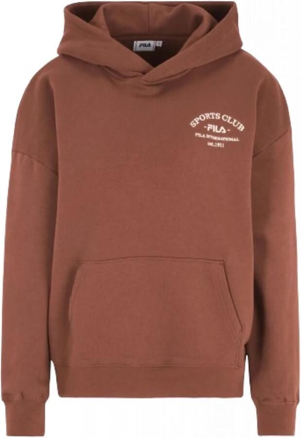 Fila Oversized Hoodie Sweatshirts Brown Heren - Foto 3