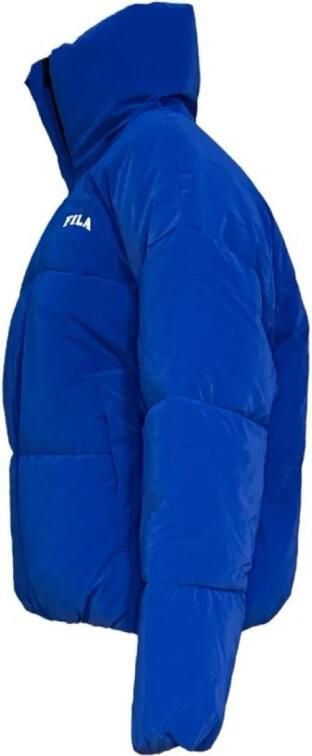 Fila Polyester gewatteerde jas Blauw Blue Dames - Foto 2