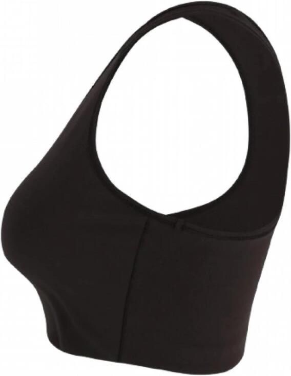 Fila Polyester Tanktop Interlock Mat Black Dames