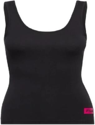 Fila Racerback Tanktop Katoen Black Dames