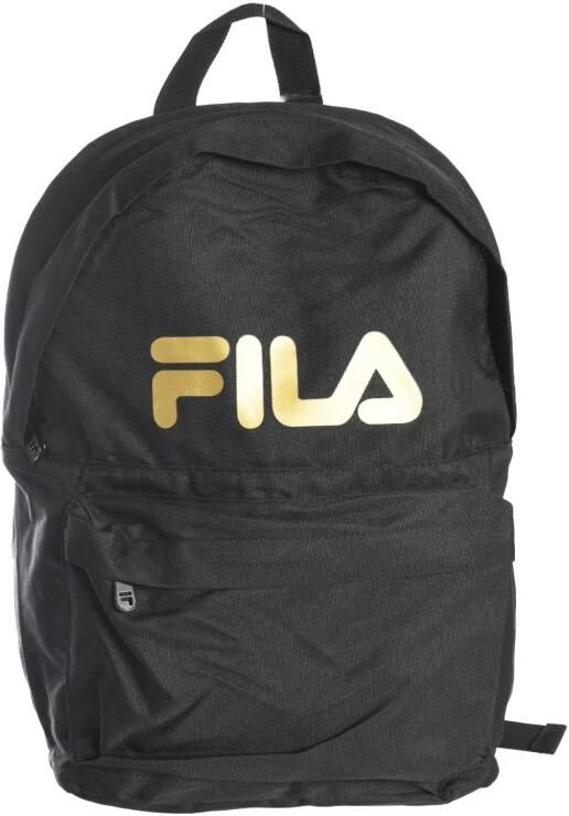 Fila Rugzak met bedrukt logo in canvas Black Heren