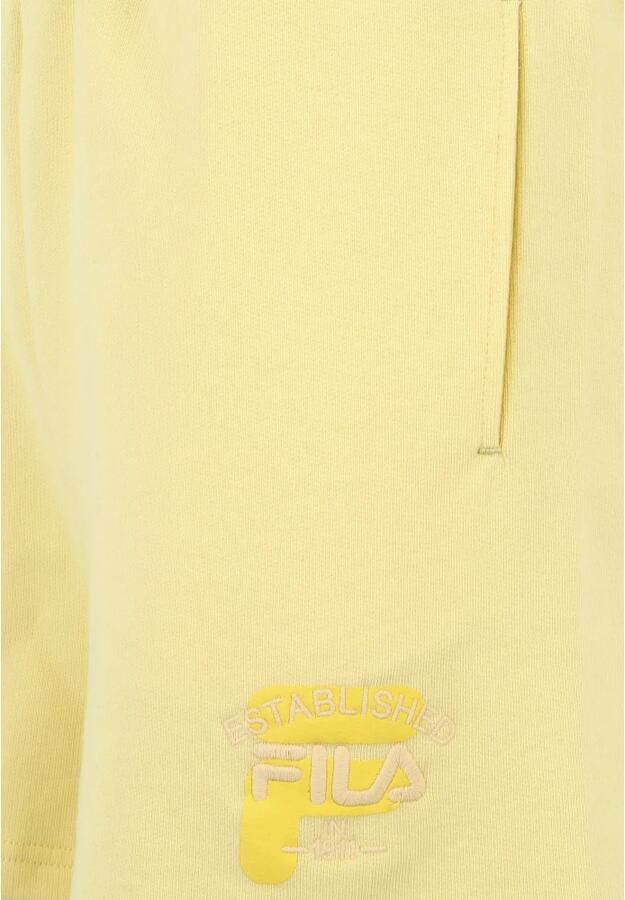 Fila Sportieve Hoge Taille Sweat Shorts Yellow Dames