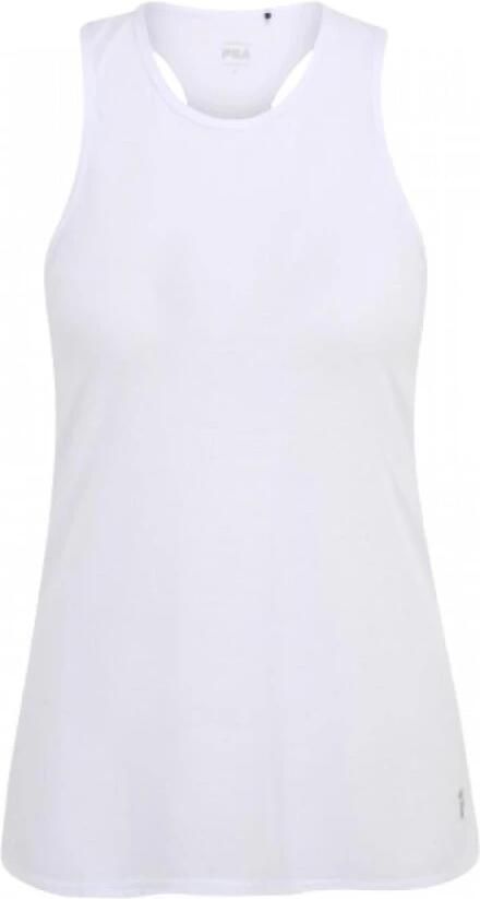 Fila Amerikaanse Tanktop Wit Print Logo White Dames