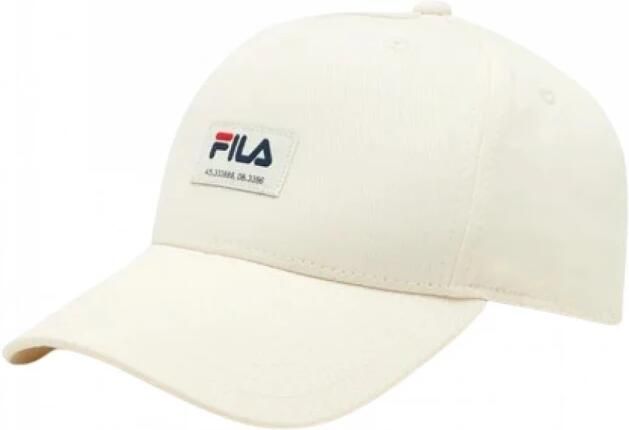 Fila Verstelbare Katoenen Pet Stijlvol Ontwerp White Dames - Foto 3