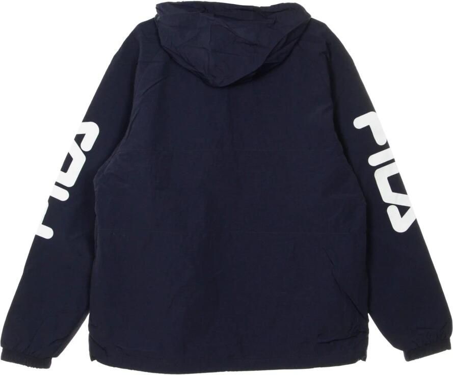 Fila Zwarte Iris Heren Windbreaker Slip-On Blue Heren - Foto 2