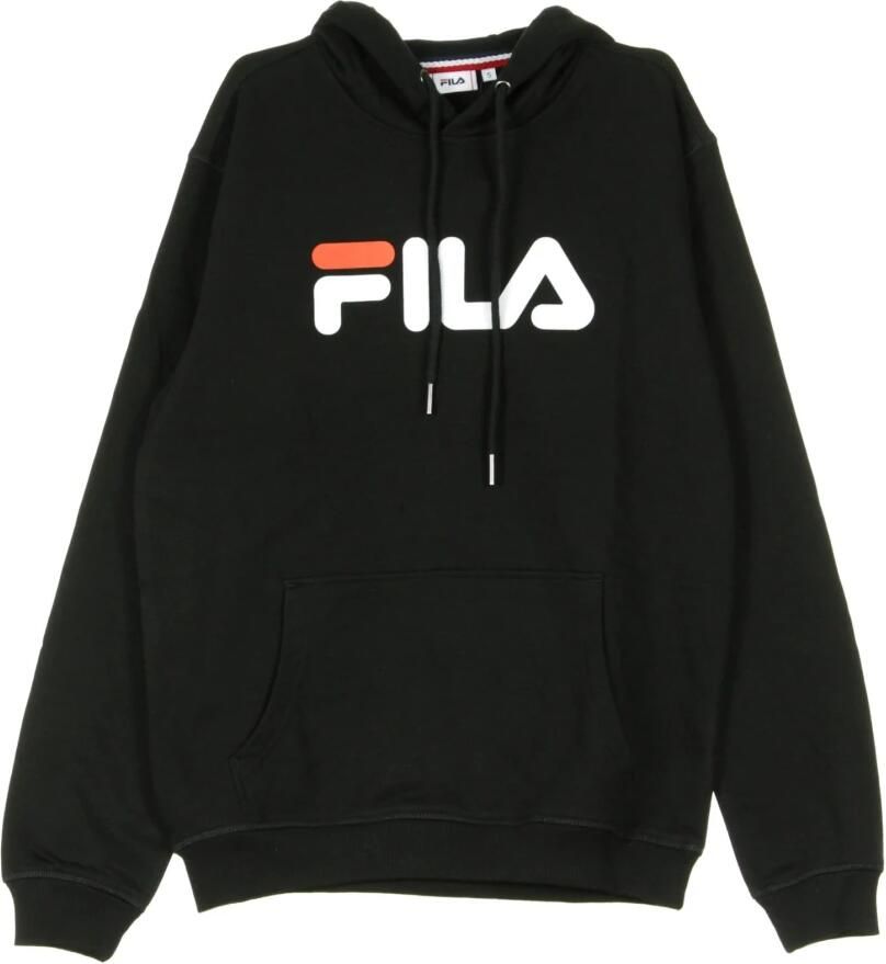 Fila Zwarte Kangaroo Hoodie Heren Sweatshirt Black Heren - Foto 4