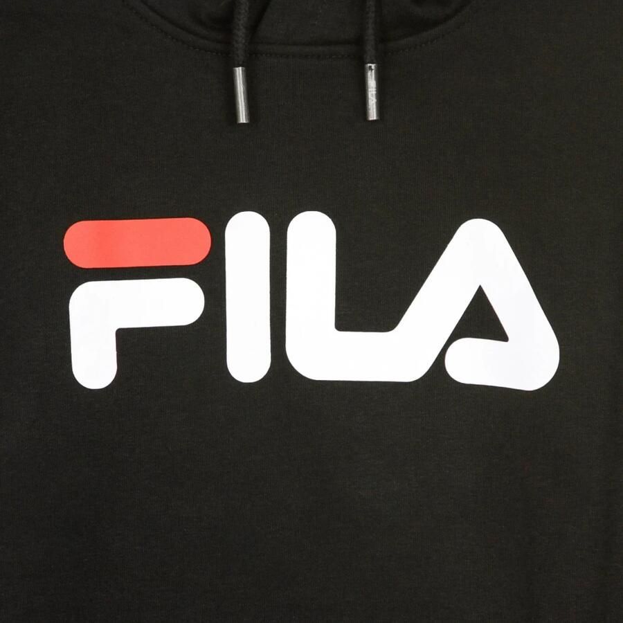 Fila Zwarte Kangaroo Hoodie Heren Sweatshirt Black Heren