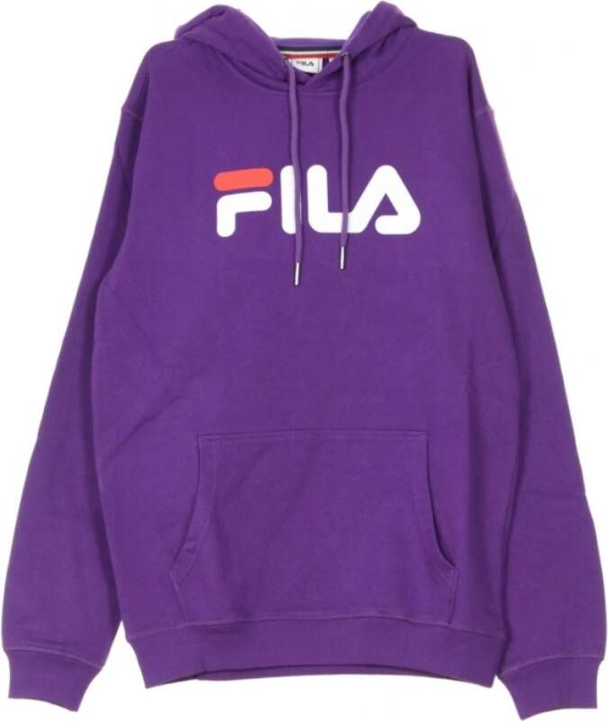 Fila Hooded sweatshirt klassiek puur Purple Heren