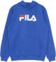 Fila Klassiek puur sweatshirt met capuchon Blauw Heren - Thumbnail 1