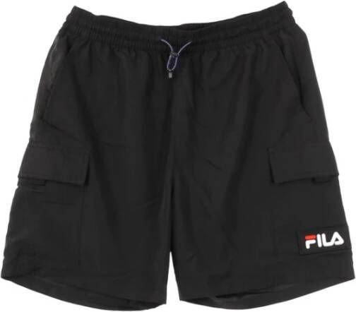 Fila Korte Broek Zwart Heren