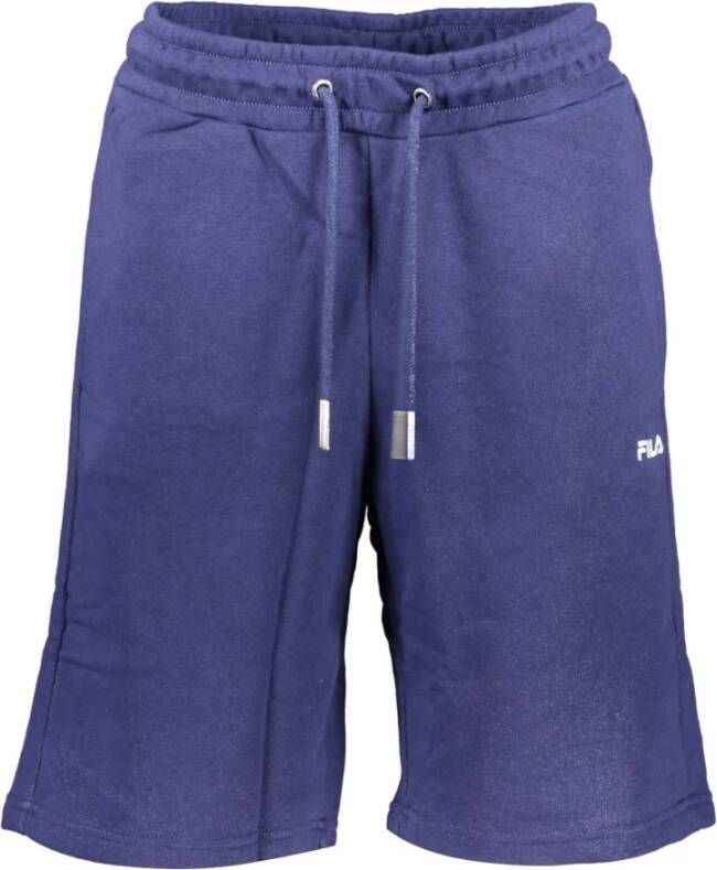 Fila Long Shorts Blauw Heren
