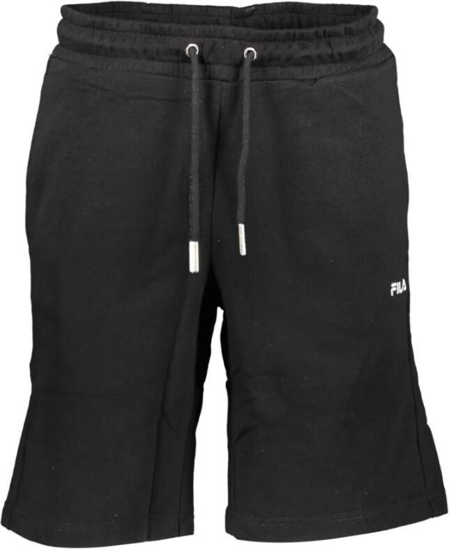 Fila Long Shorts Zwart Heren