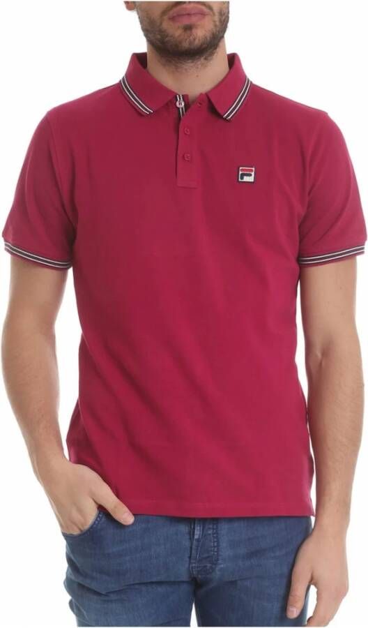 Fila Piqué Polo 684387 Matcho 4 Rood Heren