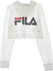 Fila Short lightweight hooded sweatshirt Wit Dames