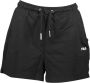 Fila Zwarte Katoenen Jeans & Broek met Borduursel Black - Thumbnail 2