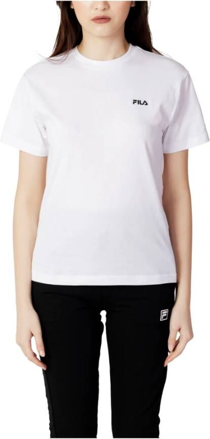 Fila Short Sleeve Shirts Wit Dames