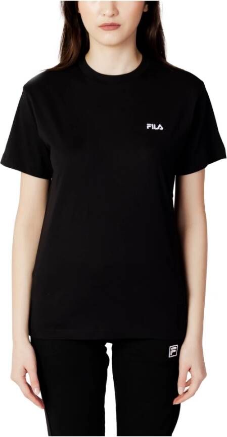 Fila Short Sleeve Shirts Zwart Dames