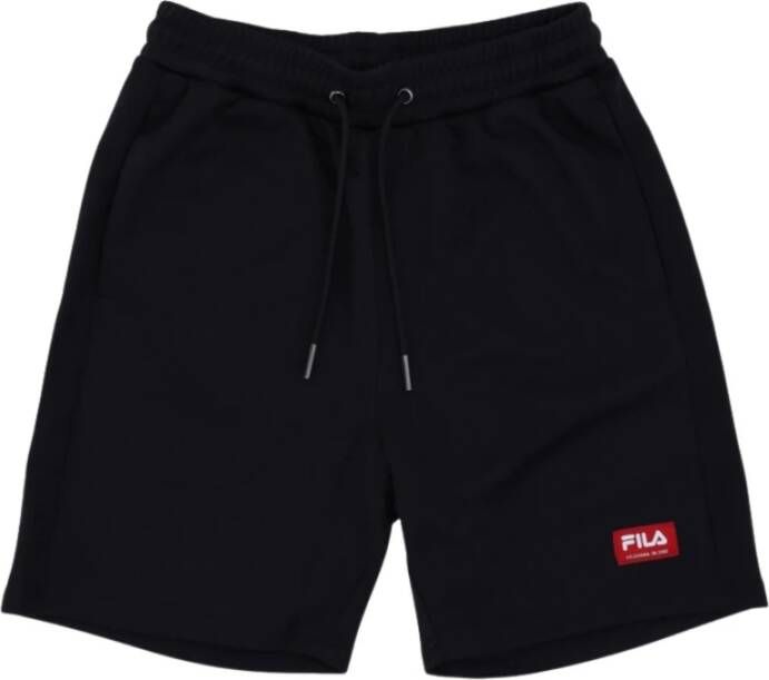 Fila shorts Zwart Heren