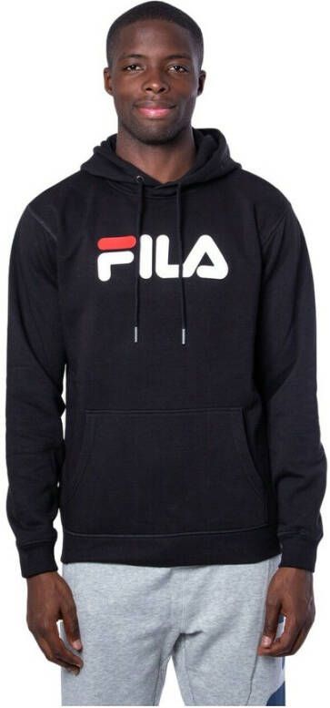 Fila Zwarte Lichtgewicht Hoodie Black Heren
