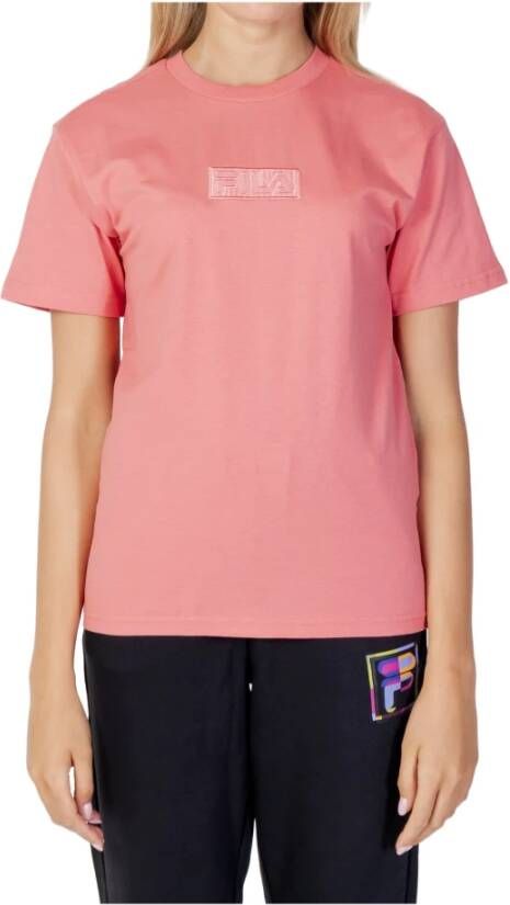 Fila Dames T-shirt roze Pink Dames
