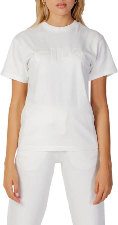 Fila Dames Wit T-shirt White Dames